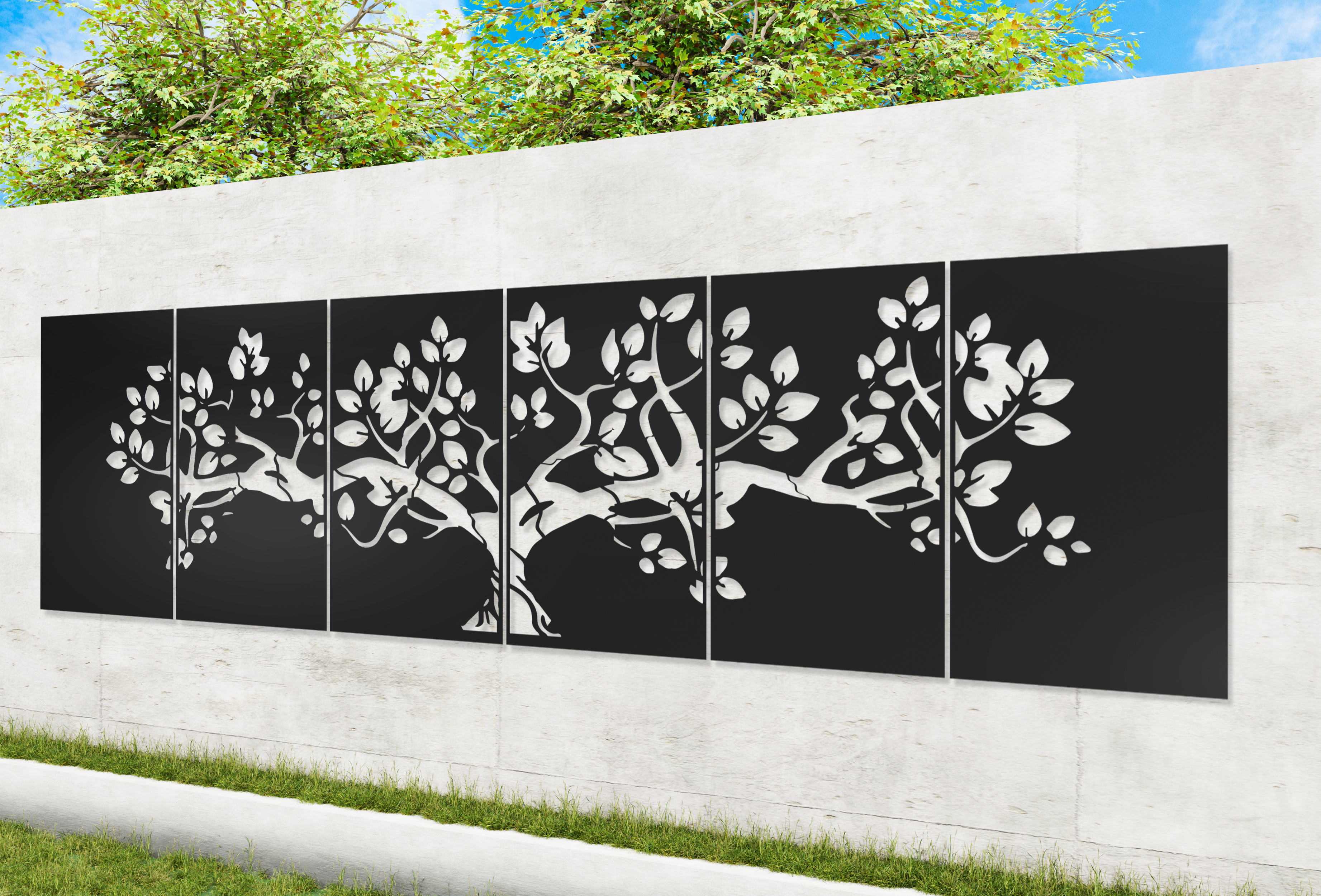 Beautiful Tree Design (5 Panels)
