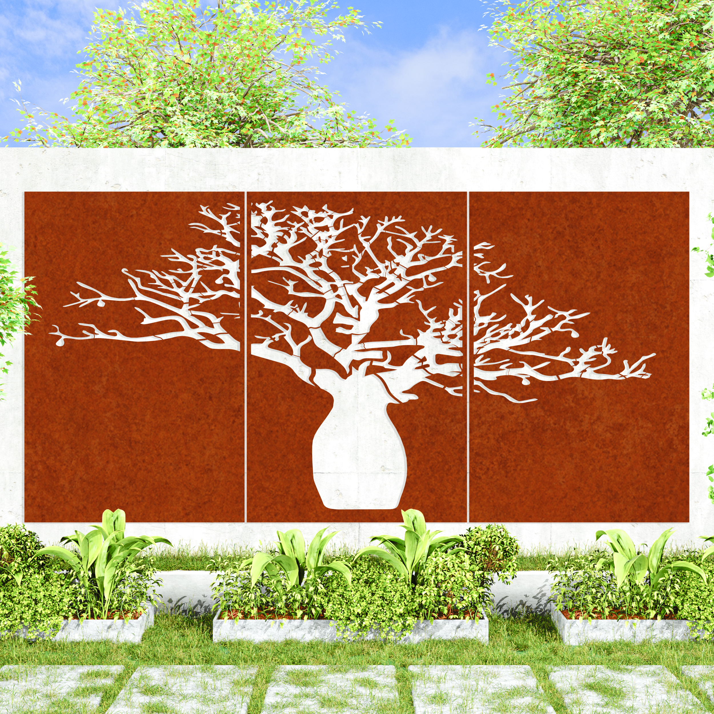 Boab Tree Design (3 Panels)