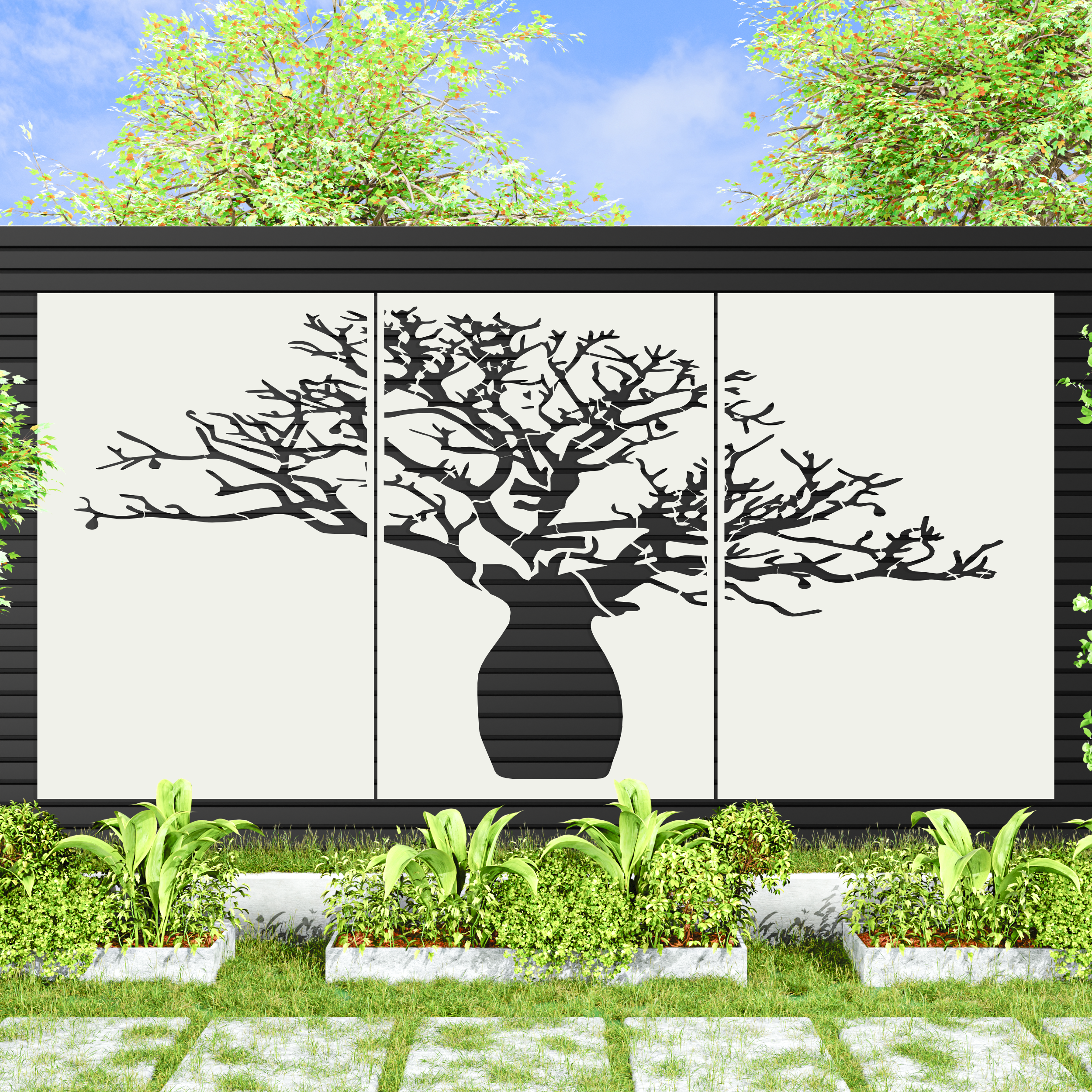 Boab Tree Design (3 Panels)